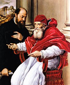 Jacopino del Conte - Papa Paolo III con consigliere - Basilica Francesca Romana