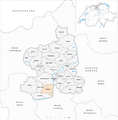 Karte Gemeinde Veltheim 2010