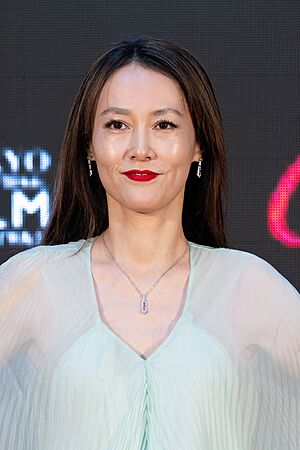 Kikuchi Rinko as the Festival Navigator at Red Carpet of the Tokyo International Film Festival 2024 (54578186898).jpg