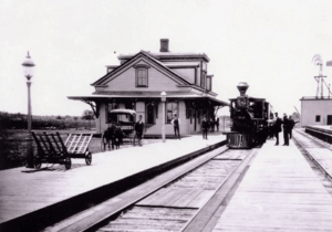 Kingston Rhode Island station 1875