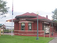 Lamar, CO, depot and visitor's center IMG 5744