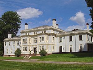 Lyman Estate, Waltham, Massachusetts - front facade