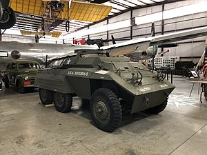 M20 scout car at Pueblo Weisbrod Aircraft Museum