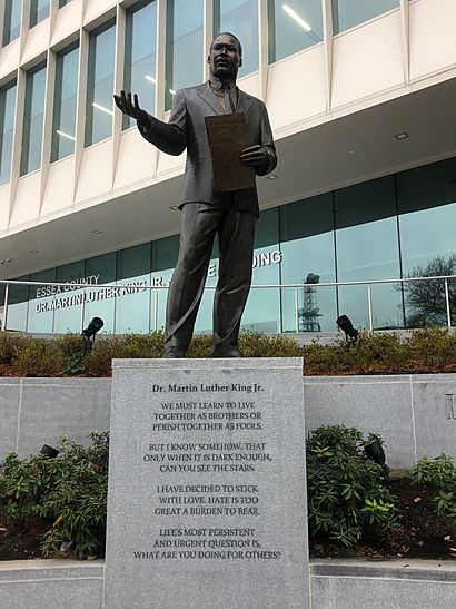 Statue of Martin Luther King Jr. (Newark) Facts for Kids