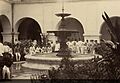 Main Courtyard University of Santo Tomas Manila Philippines 1800's