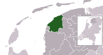 Location of Waadhoeke