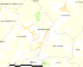 Map commune FR insee code 62267