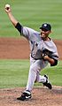 Mariano Rivera throwing ball 2007