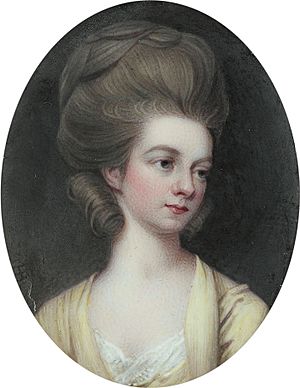 Mary Manners-Sutton née Thoroton (1783-1829), by Henry Bone