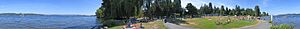 Matthews Beach panorama