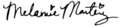 Melanie Martinez's Signature