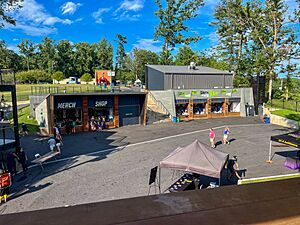 Merriweather Merch Desks After Renovation