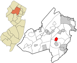 Location in Morris County and the state of New Jersey.