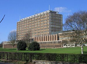 Norfolk County Hall, Martineau Lane - geograph.org.uk - 153348