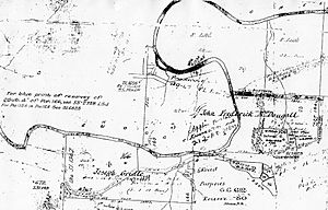 Original map of St Johns Wood Ashgrove 1858