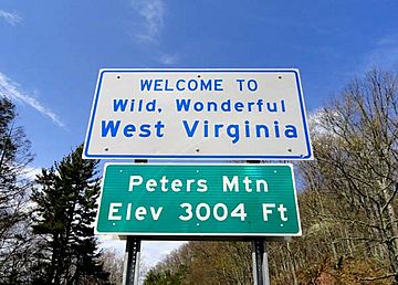 Peters Mountain at the West Virginia state line.jpg