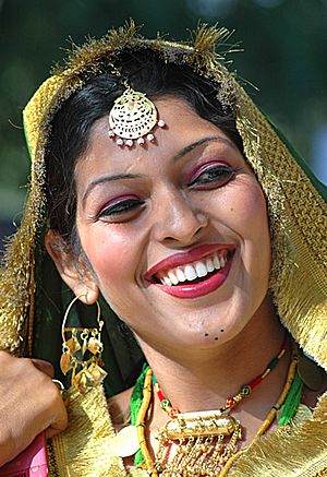 Punjabi woman smile