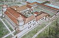 Reconstruction drawing of the Governor's Palace of Aquincum (Budapest) (36347195863)