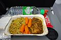 Rendang Chicken and Biriyani Rice - AirAsiaX Airbus D72725 MEL-KUL