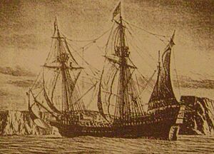 Richard Chancellor in Edward Bonaventure