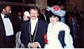 Robin Williams and Yola Czaderska-Hayekat62ndAcademyAwards