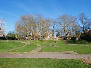 Ruins of Barking Abbey (East-Facing View - 01)
