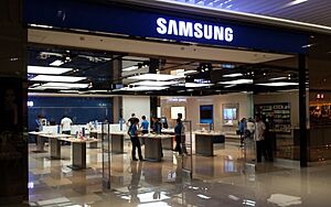 Samsung in SM Aura, Bonifacio Global City