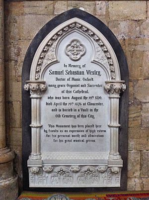 Samuel Sebastian Wesley memorial