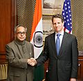 Secretary Tim Geithner and Finance Minister Pranab Mukherjee 2010