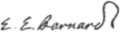 Signature of Edward Emerson Barnard (1857–1923)