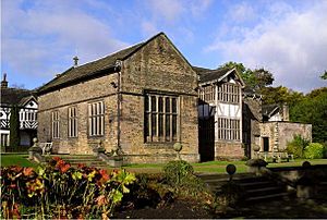 Smithills Hall in 2004