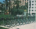 South Beach DecoBike BikeShare rack