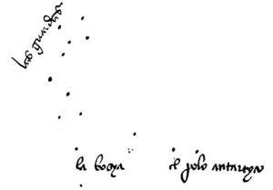 Southern Celestial Map of Mestre João Faras