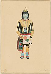 Standing Male Hopi Indian