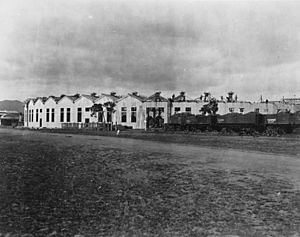 StateLibQld 2 123263 Locomotive shed at Rockhampton, 1914