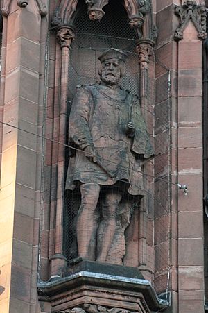 Statue of Sir David Lindsay, Scottish National Portrait Gallery