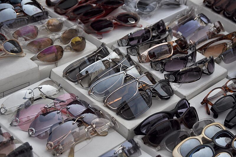 Sunglasses sold in Manhattan, NY
