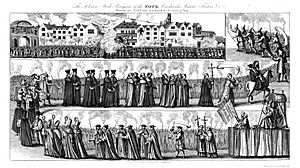 The Solemn Mock Procession of the Pope (1829)