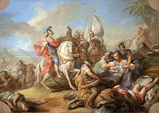 The Victory of Alexander over Porus LACMA M.2000.179.13