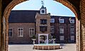 Tudor courtyard at Fulham Palace