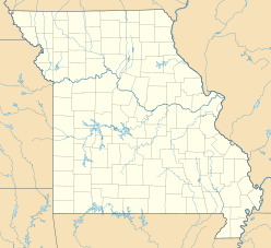 Crooked Creek crater is located in Missouri