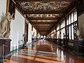 Uffizi Gallery hallway