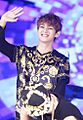 V (Kim Tae-hyung) at the Jeonju Vivid Rock Festival in August 2013 02