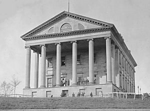 View of Capitol, Richmond, Va. April,1865 - NARA - 529087