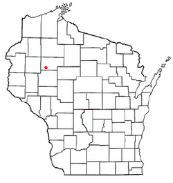 Location of Big Bend, Rusk County, Wisconsin