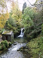 Waterfall, Rydal Beck - geograph.org.uk - 1009381