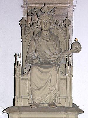 Wenceslaus III of Bohemia statue