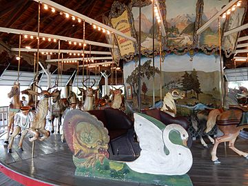 Weona Park Carousel Animals 01