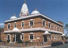 The first Swaminarayan temple in London