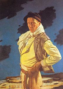 William Orpen The Man from Aran